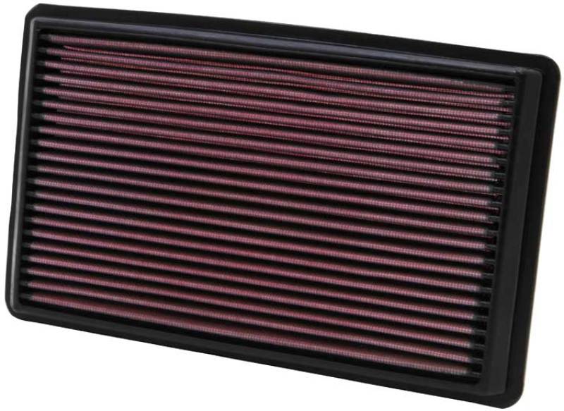 K&N 02-07 WRX/STi Drop In Air Filter 11in O/S Length / 6.563in O/S Width / 1.063in Height - Blais Performance Parts