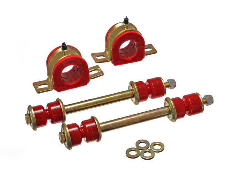 Energy Suspension 01-06 C2500 HD Silverado 2WD Red 36mm Front Sway Bar Bushing Set - Blais Performance Parts