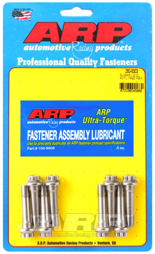 ARP Subaru FA20 2.0L Rod Bolt Kit - Blais Performance Parts