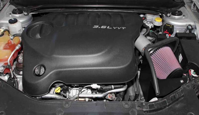 K&N 11-13 Dodge Avenger 3.6L V6 Silver Typhoon Intake - Blais Performance Parts