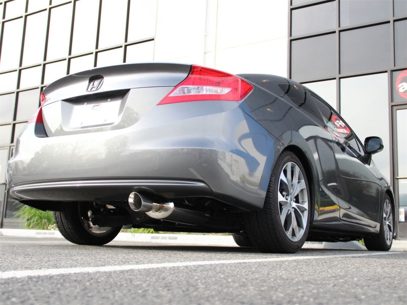 aFe Takeda Exhaust 304SS Axle-Back w/ Polished Tip 12-15 Honda Civic L4 1.8L - Blais Performance Parts