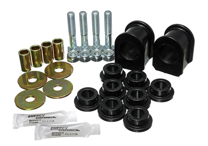 Energy Suspension 99-04 Ford F250 SD/350 4WD Black Front 1-1/4in Sway Bar Bushing Set - Blais Performance Parts