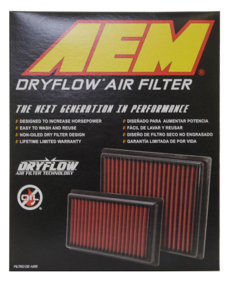 AEM 12-20 Chevrolet Malibu 1.5L/1.8L/2.0L DryFlow Air Filter - Blais Performance Parts