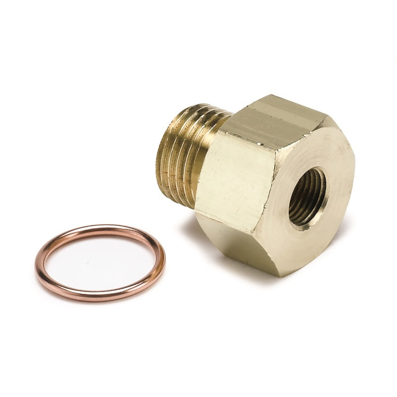 Autometer Metric Oil Pressure Adapter - 1/8in NPT to M16x1.5 - Blais Performance Parts