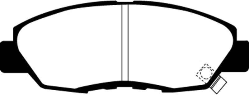 EBC 97 Acura CL 2.2 Ultimax2 Front Brake Pads - Blais Performance Parts