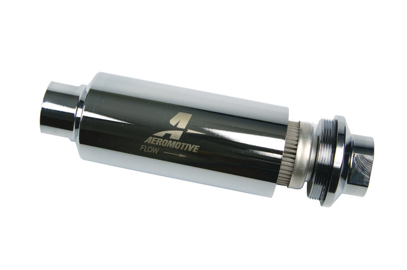 Aeromotive Pro-Series In-Line Fuel Filter - AN-12 - 100 Micron SS Element - Blais Performance Parts