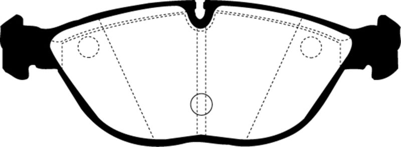 EBC 04-06 Audi TT Quattro 3.2 Yellowstuff Front Brake Pads - Blais Performance Parts