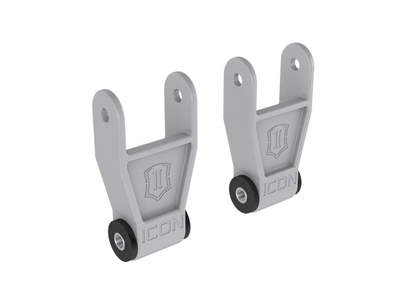 ICON 10-23 Ford F-Series Billet 1in Lowering Shackle Kit - Blais Performance Parts