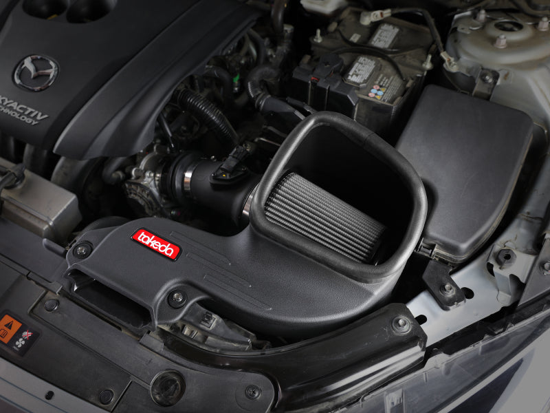 aFe Takeda Stage-2 Pro Dry S Cold Air Intake System 14-18 Mazda 3 L4-2.0L (Black) - Blais Performance Parts