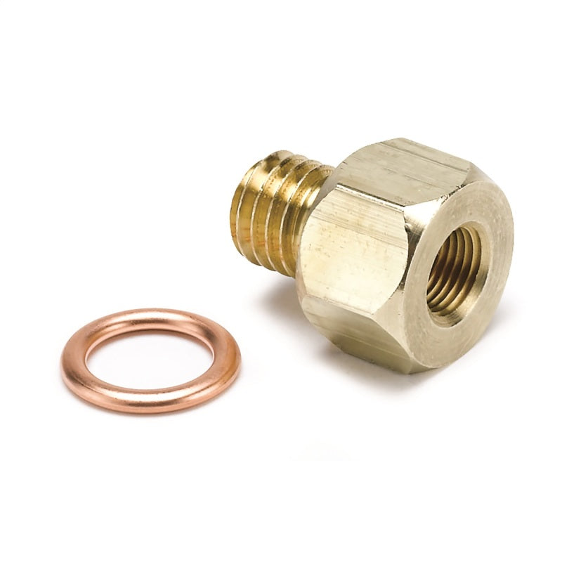 Autometer Metric Electric Temperature or Pressure Adapter - 1/8in NPT to M12x1.75 - Blais Performance Parts