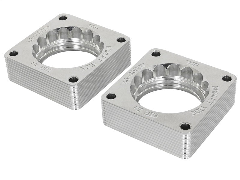 aFe Silver Bullet Throttle Body Spacer 09-18 Nissan 370Z V6-3.7L (VQ37VHR) - Blais Performance Parts