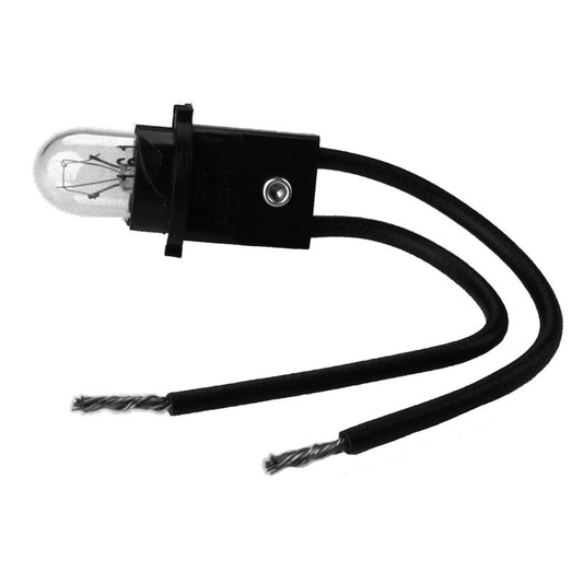 Autometer T3 2.7W/4.6W/4.9W Wedge Twist In Light Bulb/Socket Assembly - Blais Performance Parts