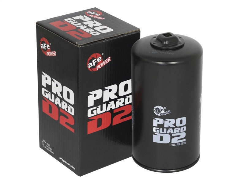 aFe ProGuard D2 Fluid Filters Oil F/F OIL Ford Diesel Trucks 94-03 V8-7.3L (td) - Blais Performance Parts