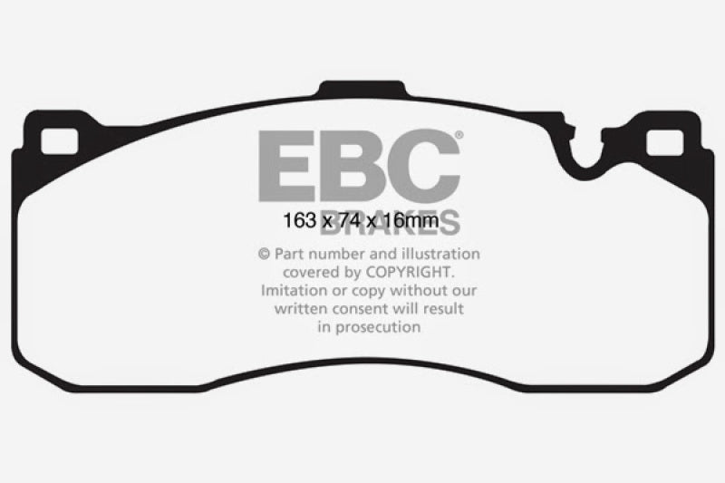 EBC 08-10 BMW 135 3.0 Twin Turbo Redstuff Front Brake Pads - Blais Performance Parts