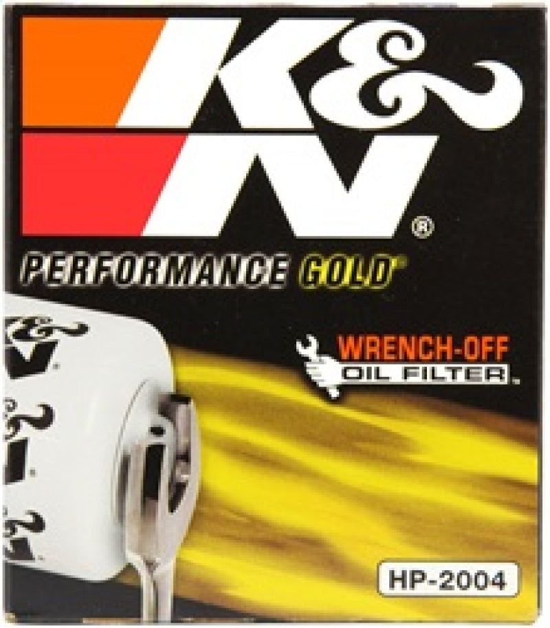 K&N 87-92 Supra Non-Turbo / 99-04 Grand Cherokee 4.0 Performance Gold Oil Filter - Blais Performance Parts