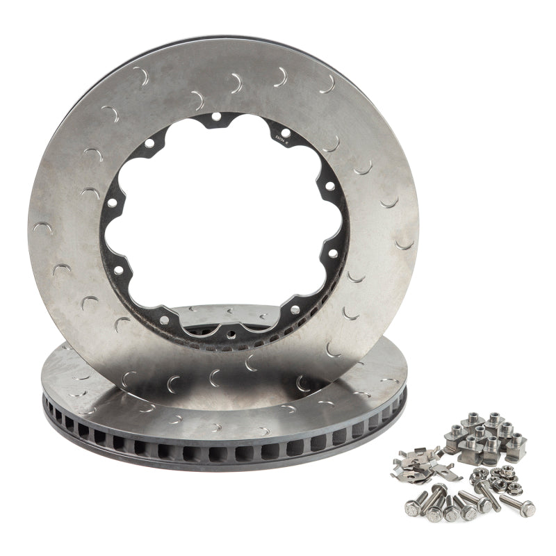 Alcon Nissan R35 GT-R Gen 2 Front Right 390X32.8mm Rotor Ring Kit - Blais Performance Parts