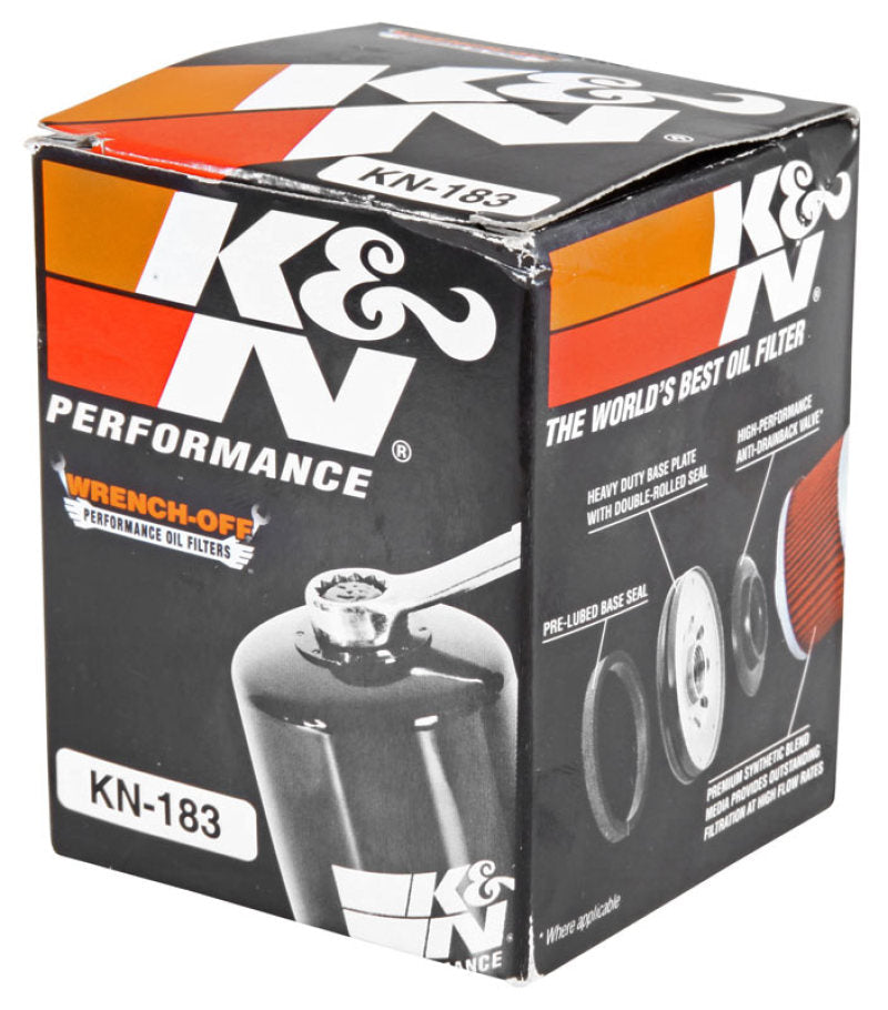 K&N Piaggio 2.156in OD x 3.063in Height Oil Filter - Blais Performance Parts