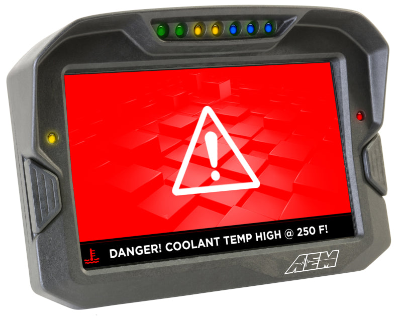 AEM CD-7 Non Logging Race Dash Carbon Fiber Digital Display (CAN Input Only) - Blais Performance Parts