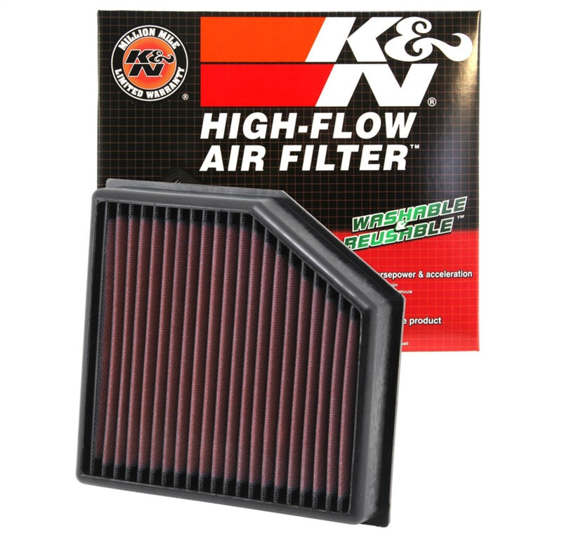 K&N Replacement Air Filter for 13 Dodge Dart 1.4L/2.0L L4 - Blais Performance Parts