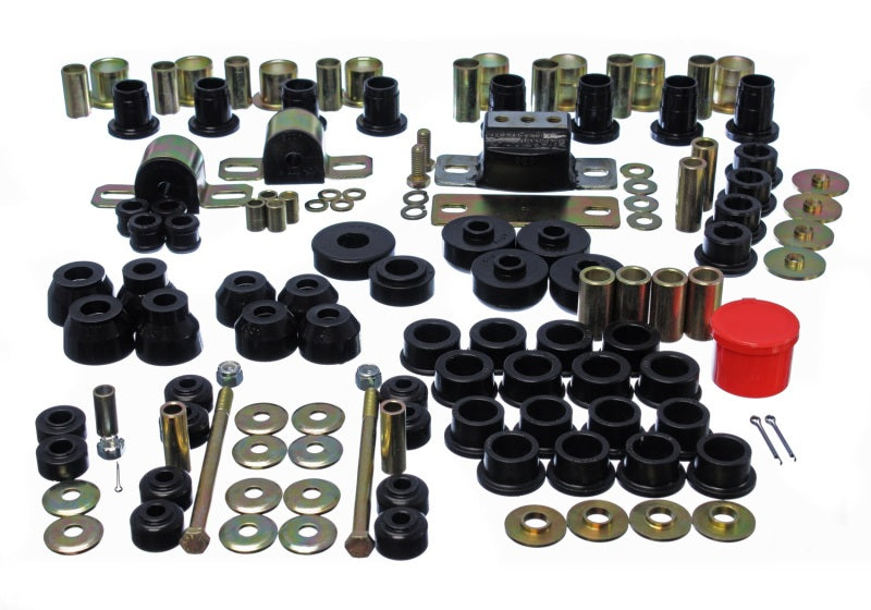 Energy Suspension 63-82 Chevrolet Corvette Black Hyper-flex Master Bushing Set - Blais Performance Parts