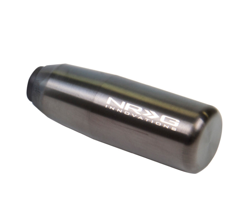 NRG Universal Short Shifter Knob - 3.5in. Length / Heavy Weight .85Lbs - Black Chrome - Blais Performance Parts