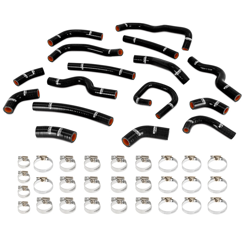 Mishimoto 98-07 Land Cruiser 4.5L I6 Silicone Radiator Hose Kit - Black - Blais Performance Parts