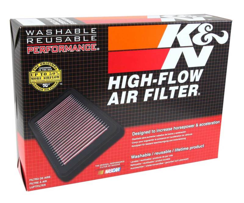 K&N 17-20 Mercedes Benz E63 V8-4.0L F/I Replacement Drop In Air Filter - Blais Performance Parts