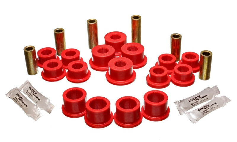 Energy Suspension 04-07 Mazda RX8 Red Rear Lateral/Trailing Arm Bushings - Blais Performance Parts