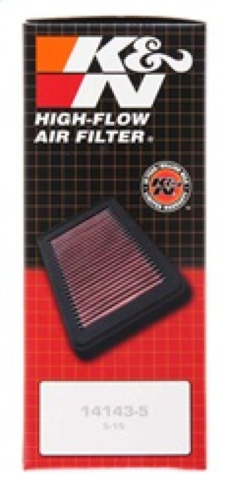 K&N Replacement Air Filter AIR FILTER, CHEV CAMARO 2.8L 1985-89, 5.0L 1985-92, 5.7L 1987-92 - Blais Performance Parts