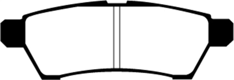 EBC 05+ Nissan Frontier 2.5 2WD Greenstuff Rear Brake Pads - Blais Performance Parts