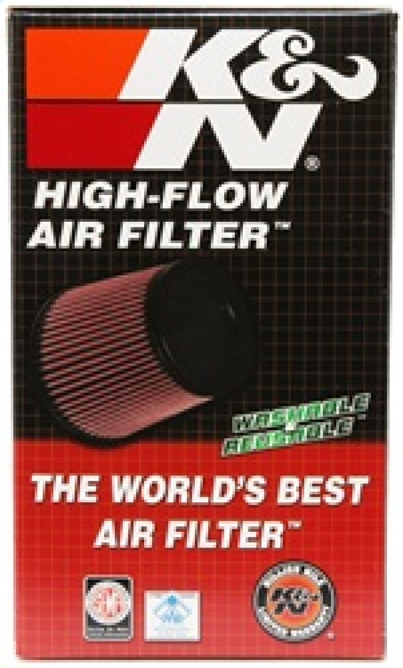 K&N Filter Universal Rubber Filter 3 1/2 inch 10 Degree Flange 5 3/4 inch OD 6 inch Height - Blais Performance Parts