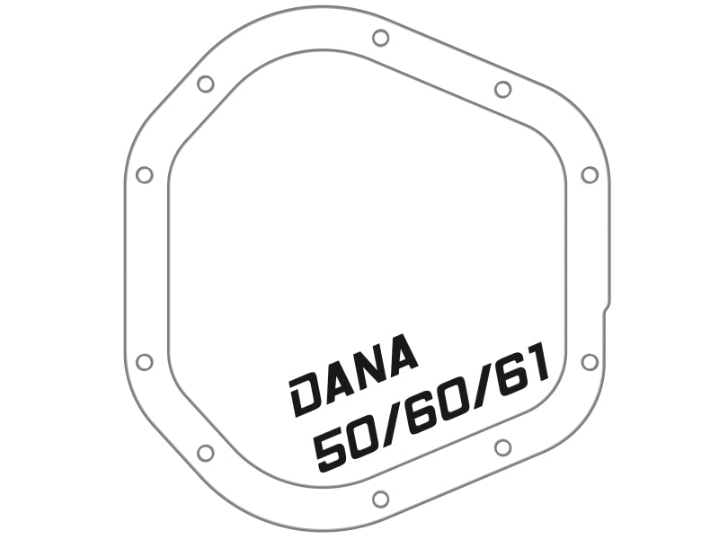 aFe Pro Series Dana 60 Front Differential Cover Black w/ Machined Fins 17-20 Ford Trucks (Dana 60) - Blais Performance Parts