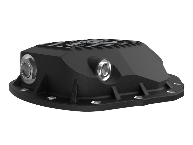 aFe 2020 Chevrolet Silverado 2500 HD  Rear Differential Cover Black ; Pro Series w/ Machined Fins - Blais Performance Parts
