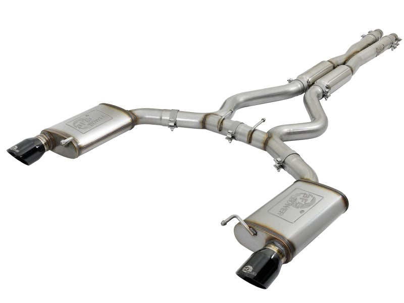 aFe 11-21 Dodge Durango V6-3.6L / V8-5.7L MACH Force-Xp 304 SS Cat-Back Exhaust System w/ Black Tip - Blais Performance Parts