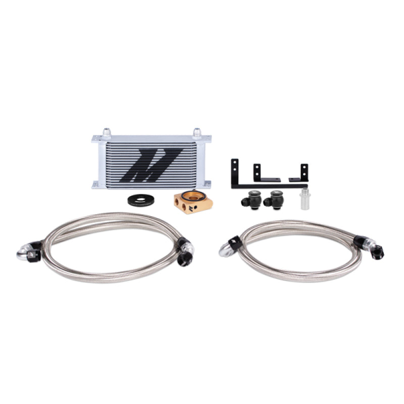 Mishimoto 2016+ Mazda Miata Thermostatic Oil Cooler Kit - Silver - Blais Performance Parts