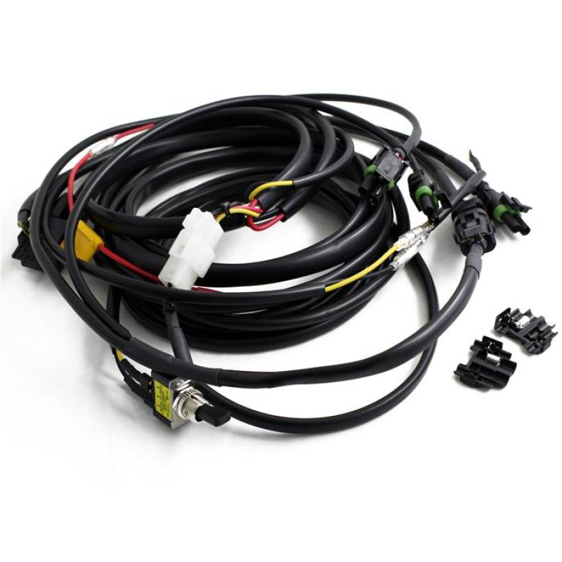 Baja Designs 325 WattsSquadron/S2 Wire Harness (3 Lights Max) - Blais Performance Parts