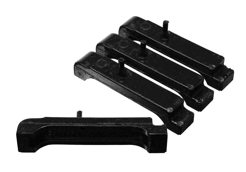 Energy Suspension GM BBC Black Radiator Isolator Pad Set - 4 Row - Blais Performance Parts