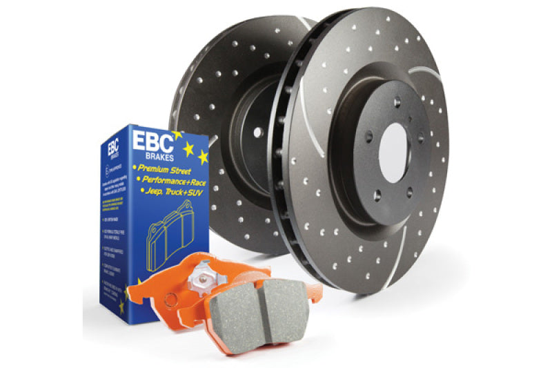 EBC S8 Kits Orangestuff Pads and GD Rotors - Blais Performance Parts