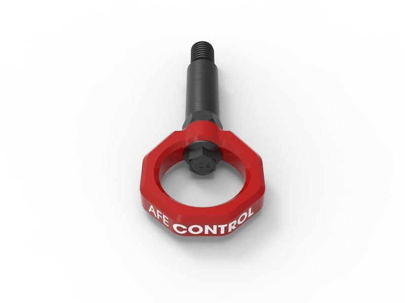 aFe Control Front Tow Hook Red 20-21 Toyota GR Supra (A90) - Blais Performance Parts