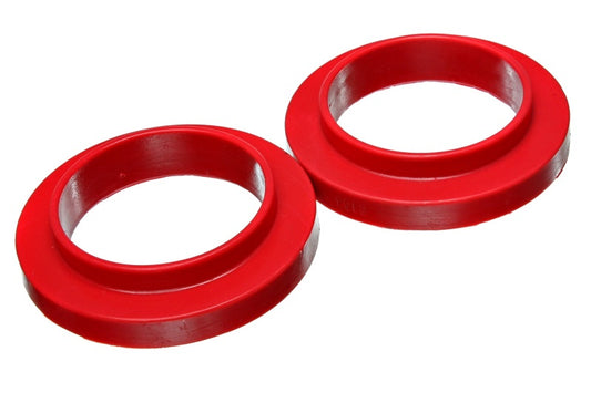 Energy Suspension Universal 3 3/4in ID 25 7/16in OD 3/4in H Red Coil Spring Isolators (2 per set) - Blais Performance Parts