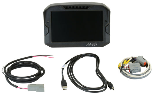 AEM CD-7 Non Logging Race Dash Carbon Fiber Digital Display (CAN Input Only) - Blais Performance Parts