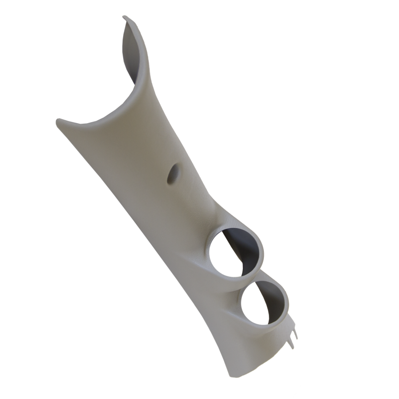 Autometer 10-12 Dodge Ram 52mm Taupe Dual Pillar Pod - Blais Performance Parts