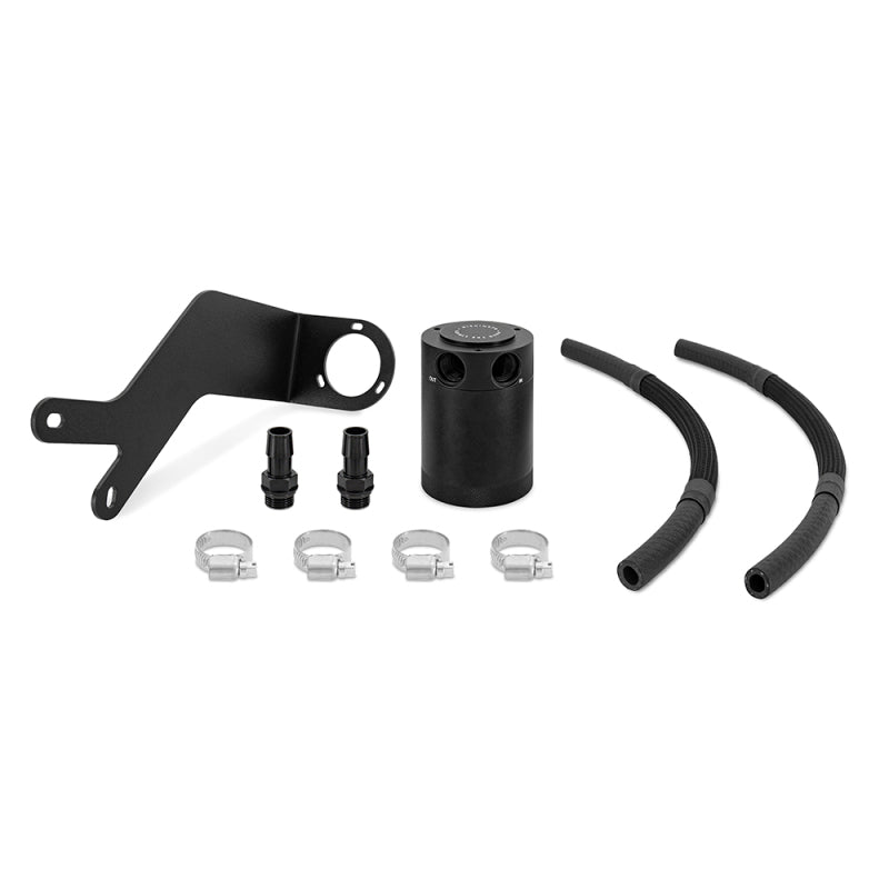 Mishimoto 2018 - 2020 Subaru Crosstrek Baffled Oil Catch Can Kit - Black - Blais Performance Parts