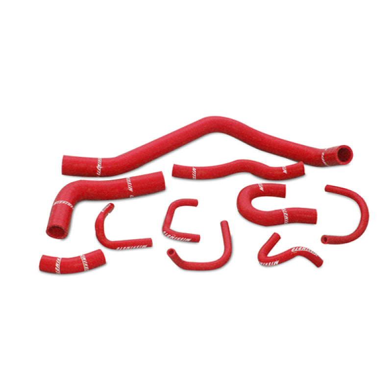 Mishimoto 88-91 Honda Civic Red Silicone Hose Kit - Blais Performance Parts