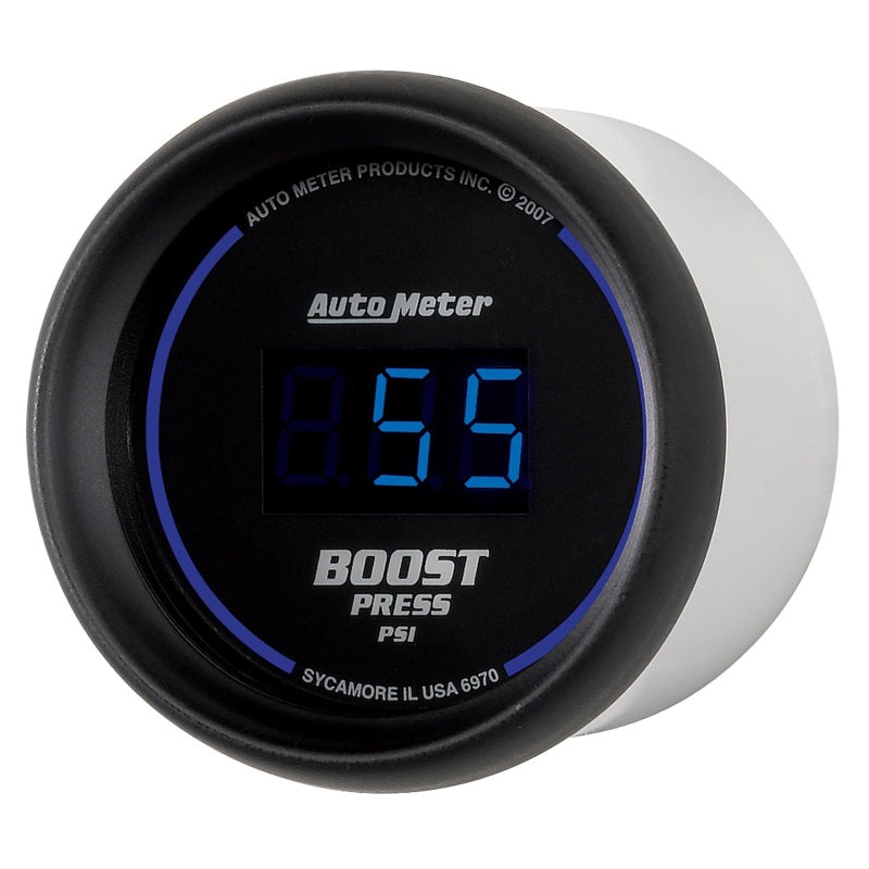 Autometer Cobalt Digital 52mm Digital 5-60 PSI Boost Gauge - Blais Performance Parts