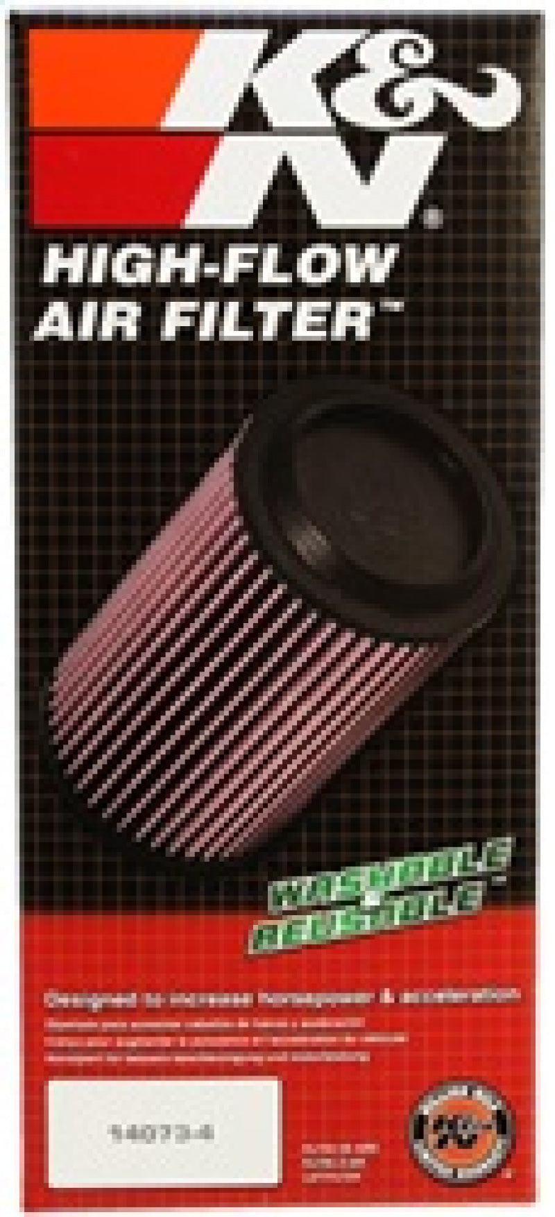 K&N Replacement Panel Air Filter for 2014 BMW 535D L6 3.0L DSL - Blais Performance Parts