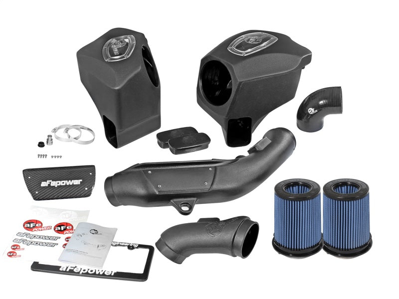 aFe Momentum Pro 5R Cold Air Intake System 15-18 BMW M3/M4 (F80/82/83) L6-3.0L (tt) S55 - Blais Performance Parts