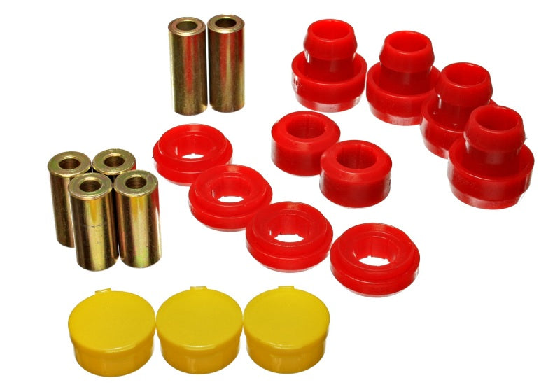 Energy Suspension 97-01 Honda Prelude (Type SH only) Red Front Control Arm Bushing Set - Blais Performance Parts