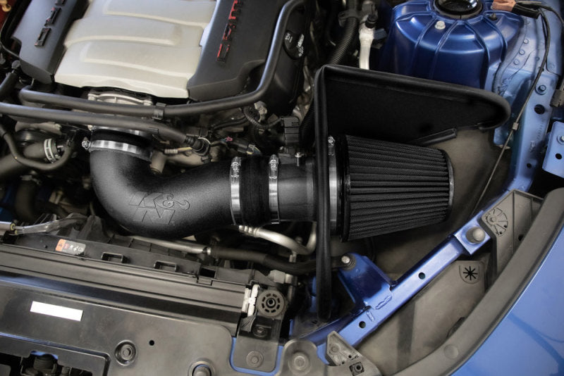 K&N 16-23 Chevrolet Camaro SS 6.2L V8 F/I Dryflow Performance Air Intake System - Blais Performance Parts