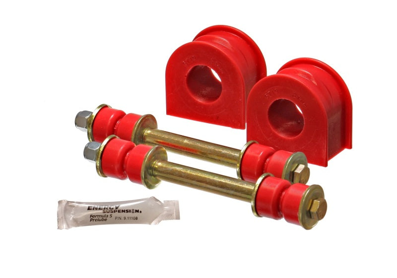 Energy Suspension 99-04 Ford F150 Lightning 2WD 31mm Red Front Sway Bar Bushing Set (Inc E/Links) - Blais Performance Parts